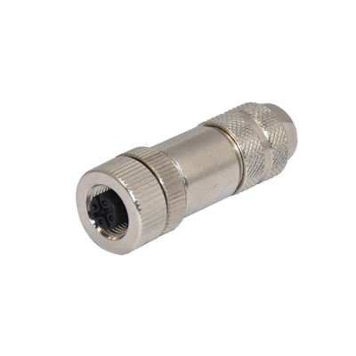 Sensor Waterdichte Schakelaar M12 een Codemannetje of Femle-Assemblage het gevalpa66 nikkel 4A van het Stopmetaal