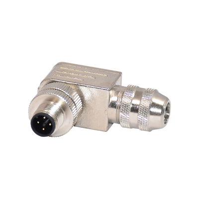 Sensor Waterdichte Schakelaar M12 een Codemannetje of Femle-Assemblage het gevalpa66 nikkel 4A van het Stopmetaal